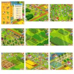 Level 103 |  Barn Storage 5400 | Silo Storage 3450 | Coins 1M+ | Diamonds 1010 |  Android & iOS -- Instant Delivery. 1